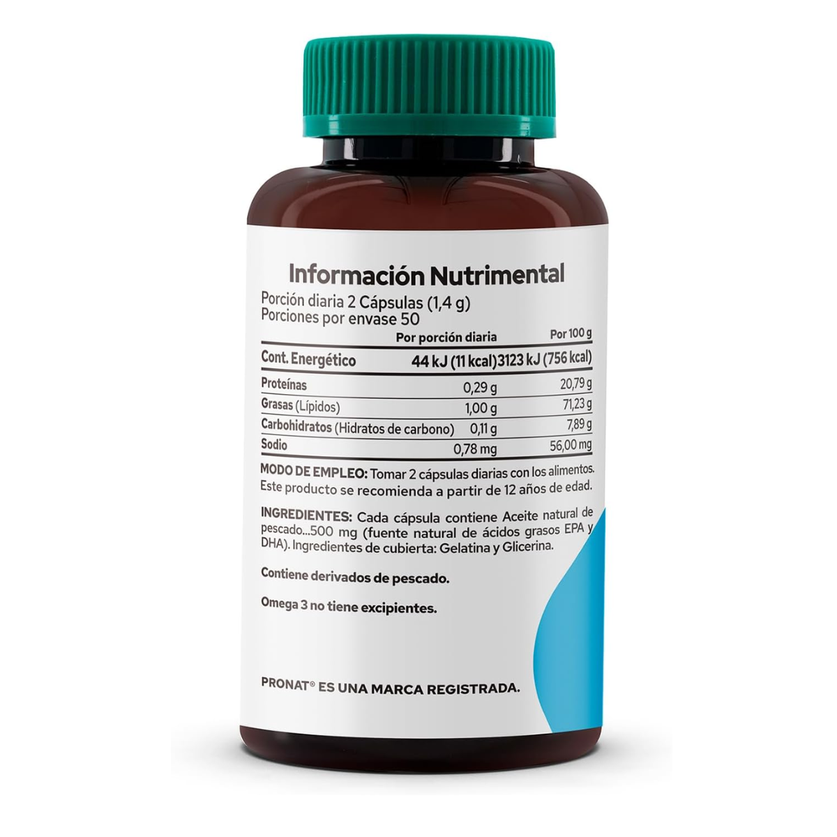 Omega 3, 100 Perlas Pronat