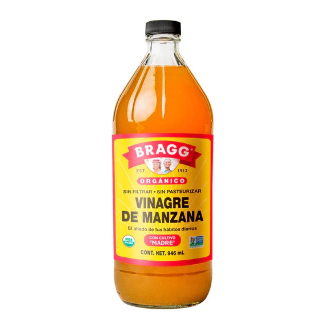 Vinagre De Manzana Apple Cider Vinegar 473 ml Bragg Natureganix