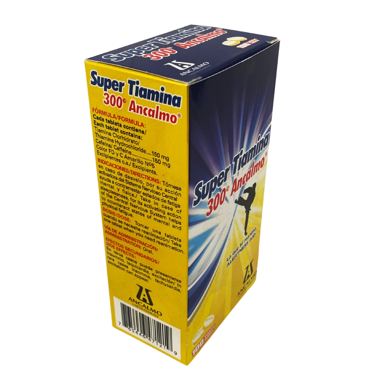 Super Tiamina 300 Ancalmo Tableta Roma