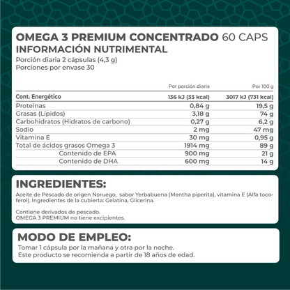 Salmon Plus 90 Capsulas Pronat