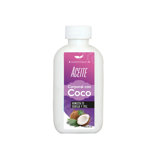 Aceite Corporal De Coco 60 ml Shanaturals