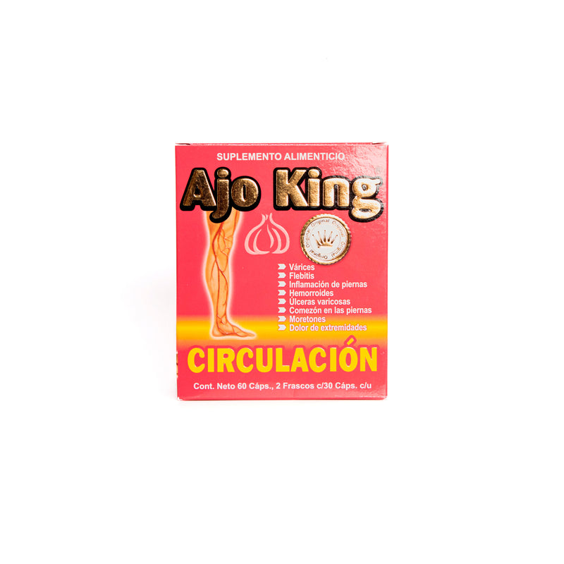 Ajo king circulación 60 caps