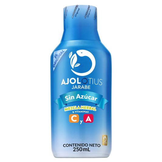 Jarabe Sin Azúcar 250 Ml AJOLOTIUS