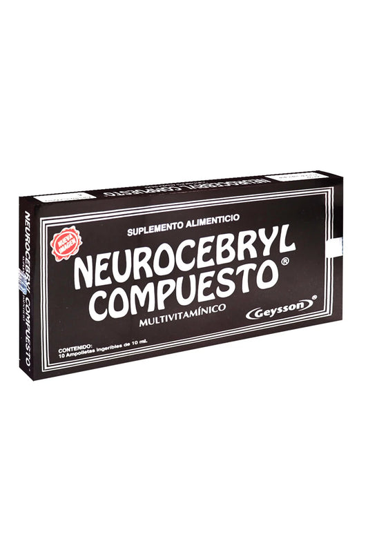 Neurocebryl Compuesto c/10 ampolletas GN+V