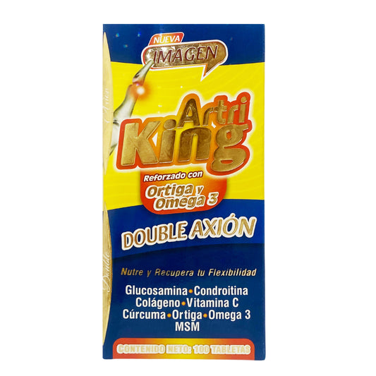 Artri King C/ 100 Tab Reforzado Con Ortiga Y Omega 3