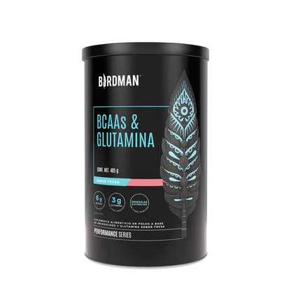 Bcaas Y Glutamina Sabor Fresa Falcon 405 Gr