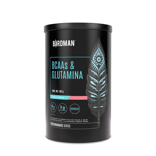 Bcaas Y Glutamina Sabor Fresa Falcon 405 Gr