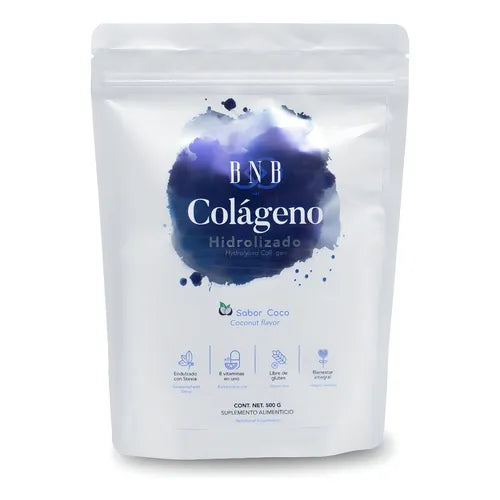 Colágeno Hidrolizado + Biotina y Ácido Hialurónico 500 g (BNB)