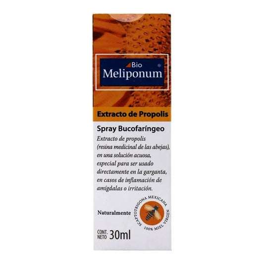 Extracto De Propoleo Spray Bucofaringeo Bio Meliponum 30Ml