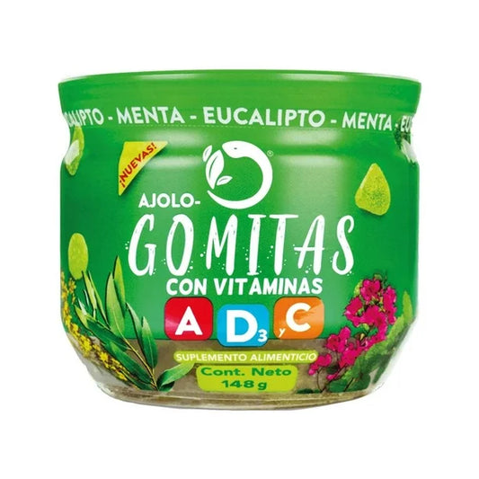 Gomitas Originales Vitamina A,D  Y  C (Ajolotius)