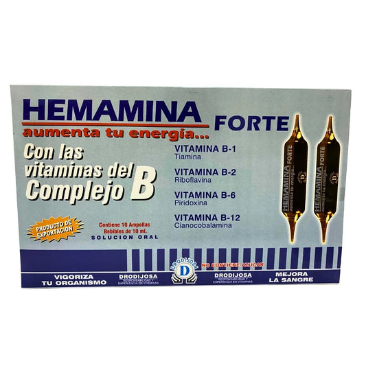 Hemamina Forte C/10 Ampolletas Roma