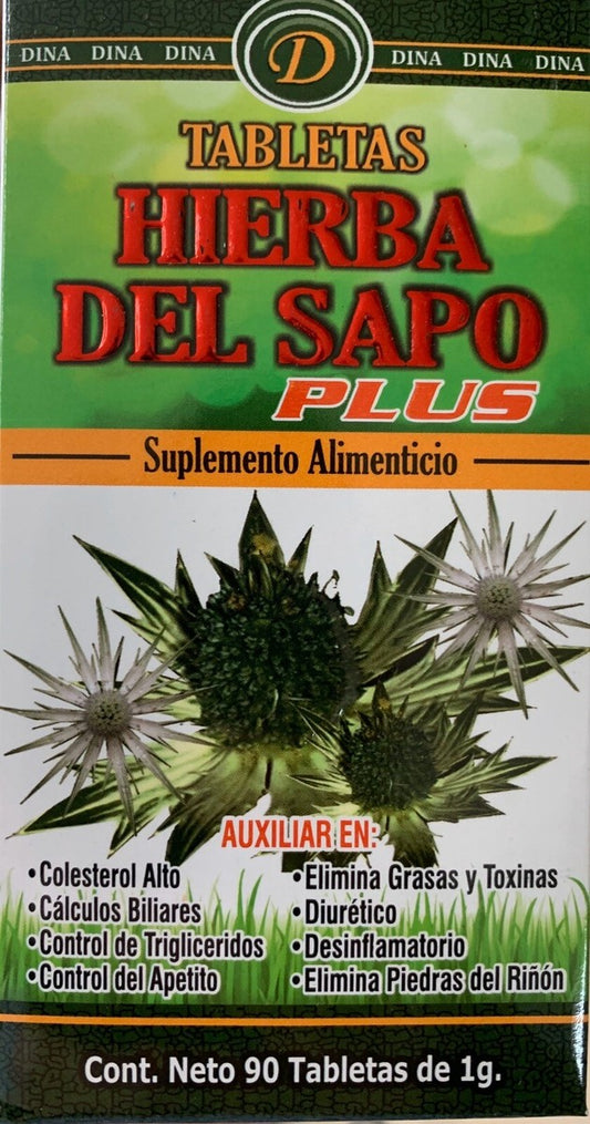 Tabletas Hierba Del Sapo Plus Dina 90 Tab.