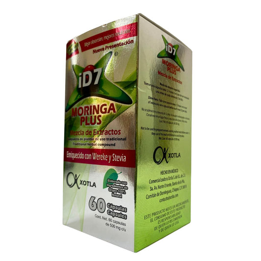 Id7 Moringa Plus 60 Caps Xotla