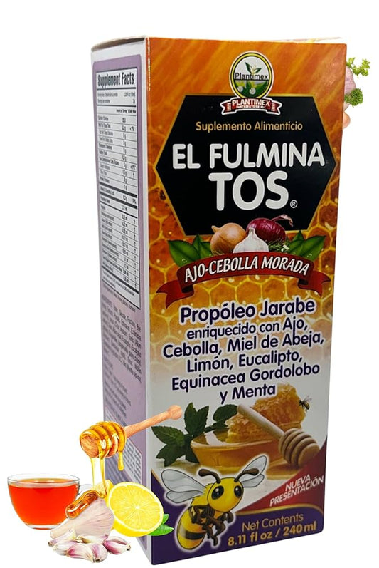 Jarabe El Fulmina Tos Extreme Ajo Y Cebolla 250Ml