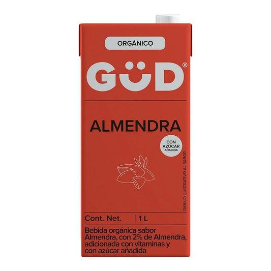 Leche Organica De Almendras 1 L Gud