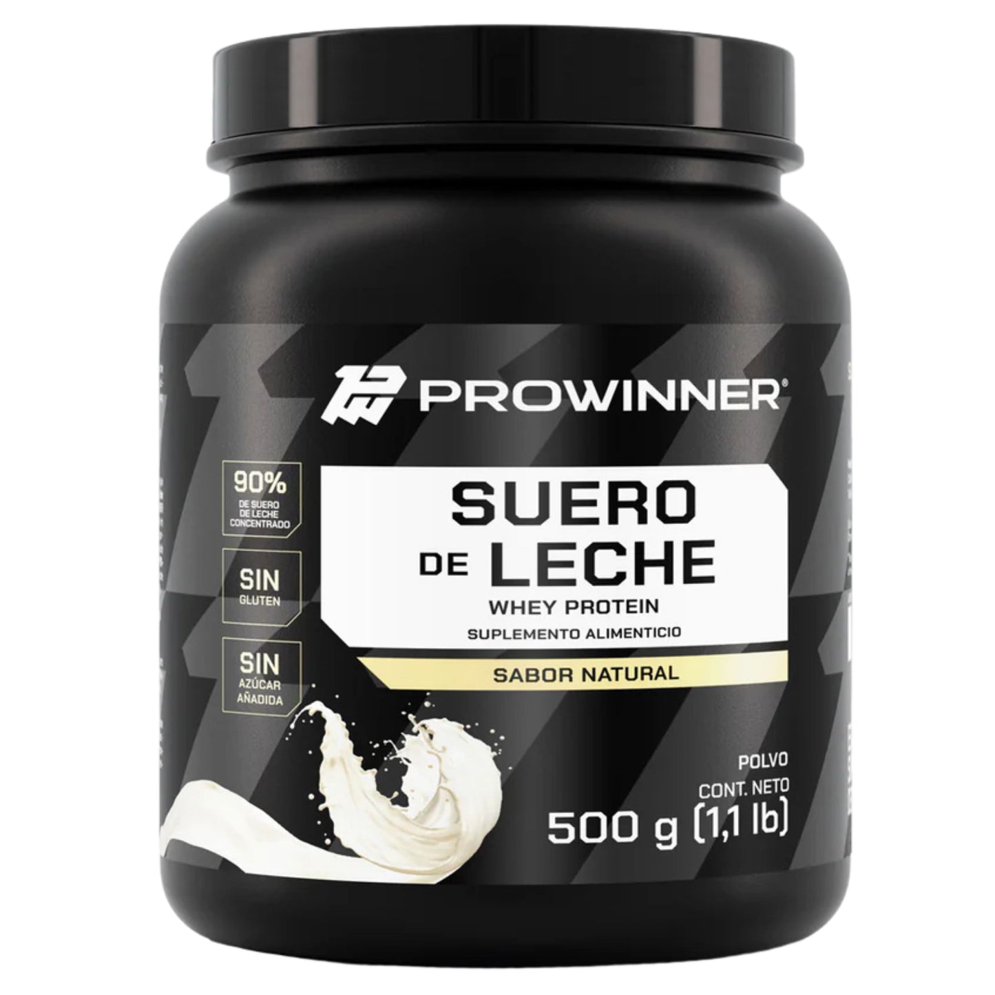 Proteína de Suero de Leche  Sabor Natural 500 g PROWINNER