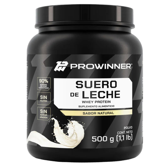 Proteína de Suero de Leche  Sabor Natural 500 g PROWINNER