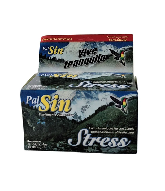 Pal Sin Stress 50 Caps Medicamentos Naturales Smn