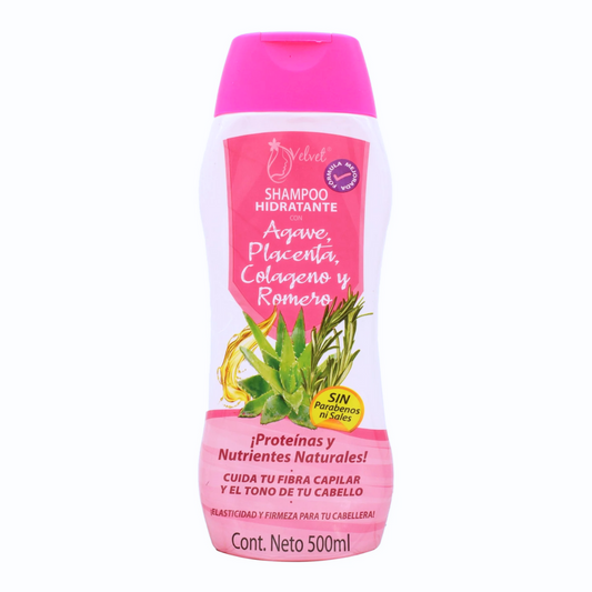 Shampoo De Placenta 500Ml  Velvet
