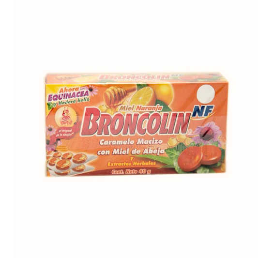 Caramelo Con Miel De Abeja Broncolin - Sabores Diversos- Roma