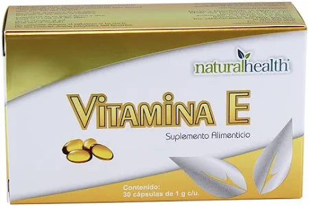 Vitamina E 500 30 Caps Blister Natural Health