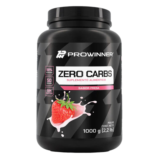 Proteína Zero Carbs Fresa 1 kg PROWINNER