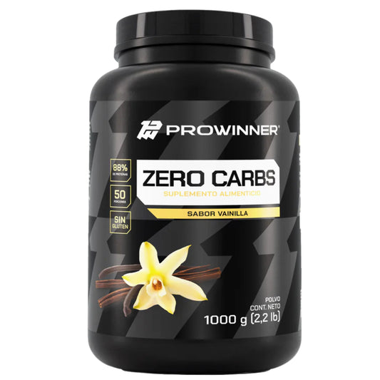 Proteína Zero Carbs Vainilla 1 kg PROWINNER