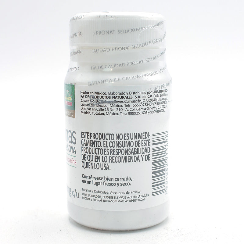 Isoflavonas de soya (genisteína y daidzeína) PRONAT 90 tabletas de 300 mg c/una