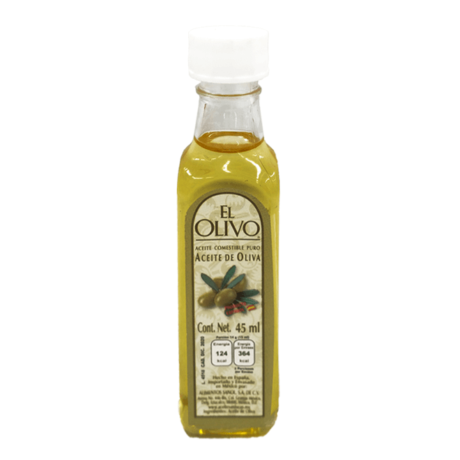 Aceite de oliva El Olivo 45 ml