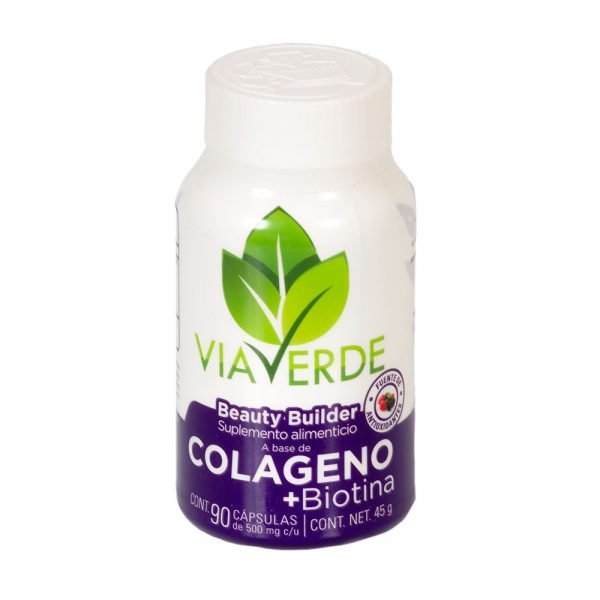 Colágeno + biotina Via Verde 90 Caps