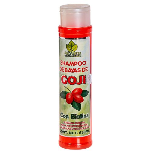 Shampoo de bayas de goji con biotina Via Verde 630 ml