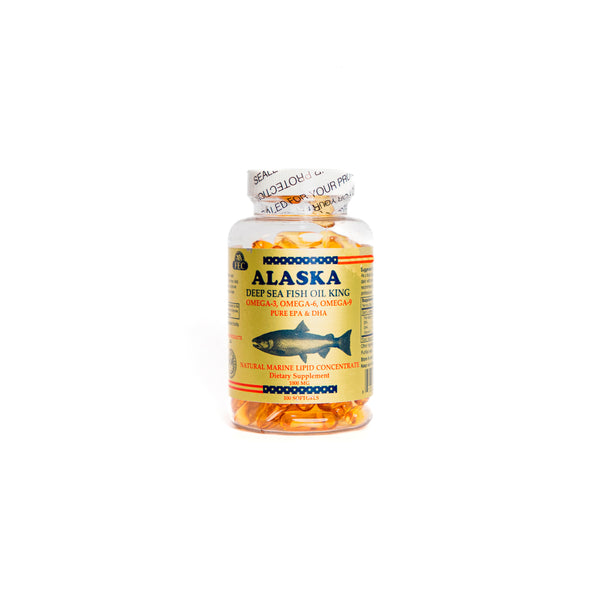 Alaska omega 3-6-9 100 caps Softgels Fec