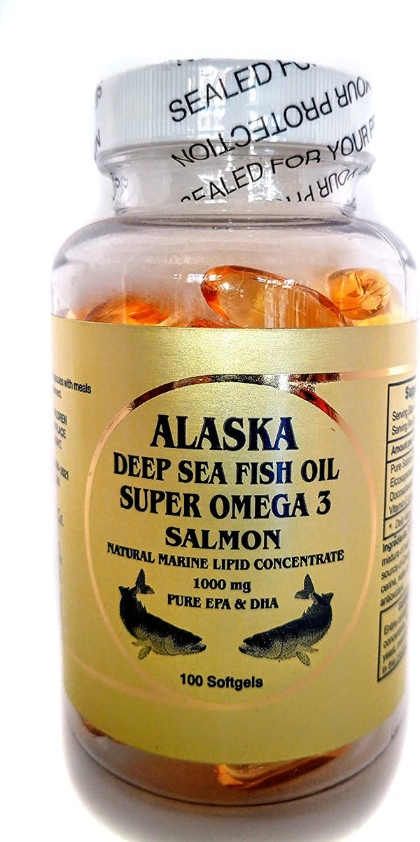 Super omega 3 salmón Alaska 100 cápsulas