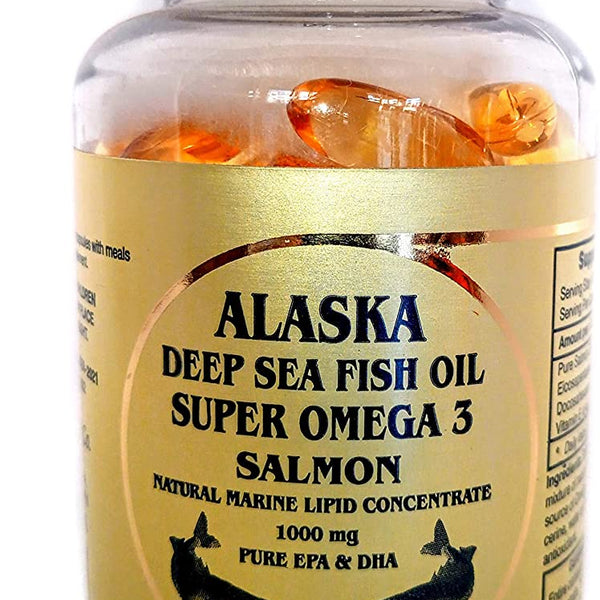 Super omega 3 salm n Alaska 100 c psulas